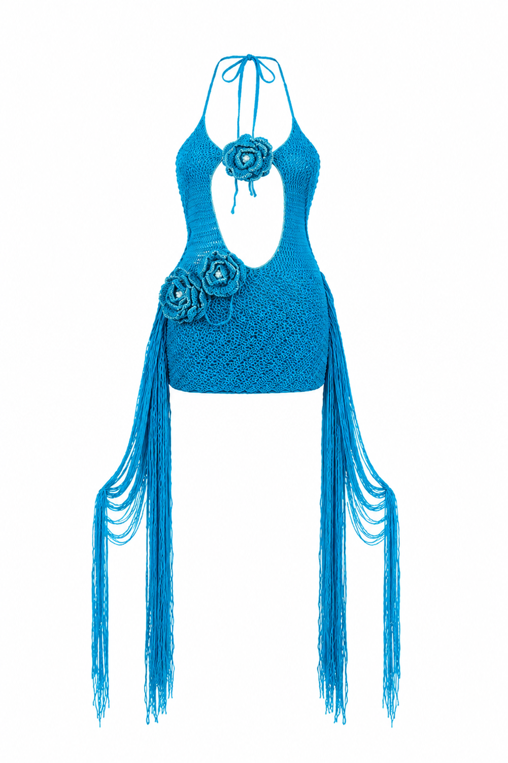 Robe turquoise bloom